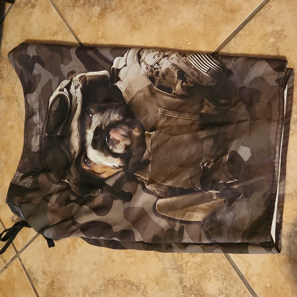 The Mountain Men's Army Bulldog Board Shorts